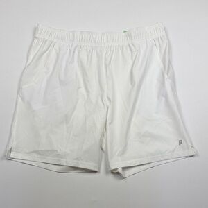 Prince White Athletic Shorts XXL NWT